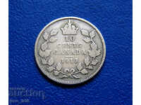 Canada 10 cenți /10 cenți / 1913 - argint