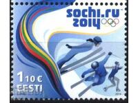 Чиста марка Олимпийски игри Сочи 2014  от Естония