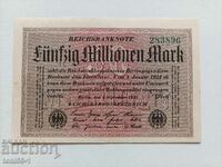 Германия 50 милиона марки 01.09.1923 аUNC - описание