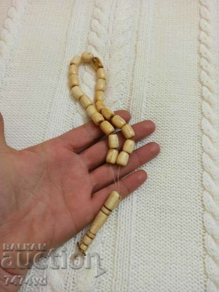 Rosary camel bone -21 grains without priest,