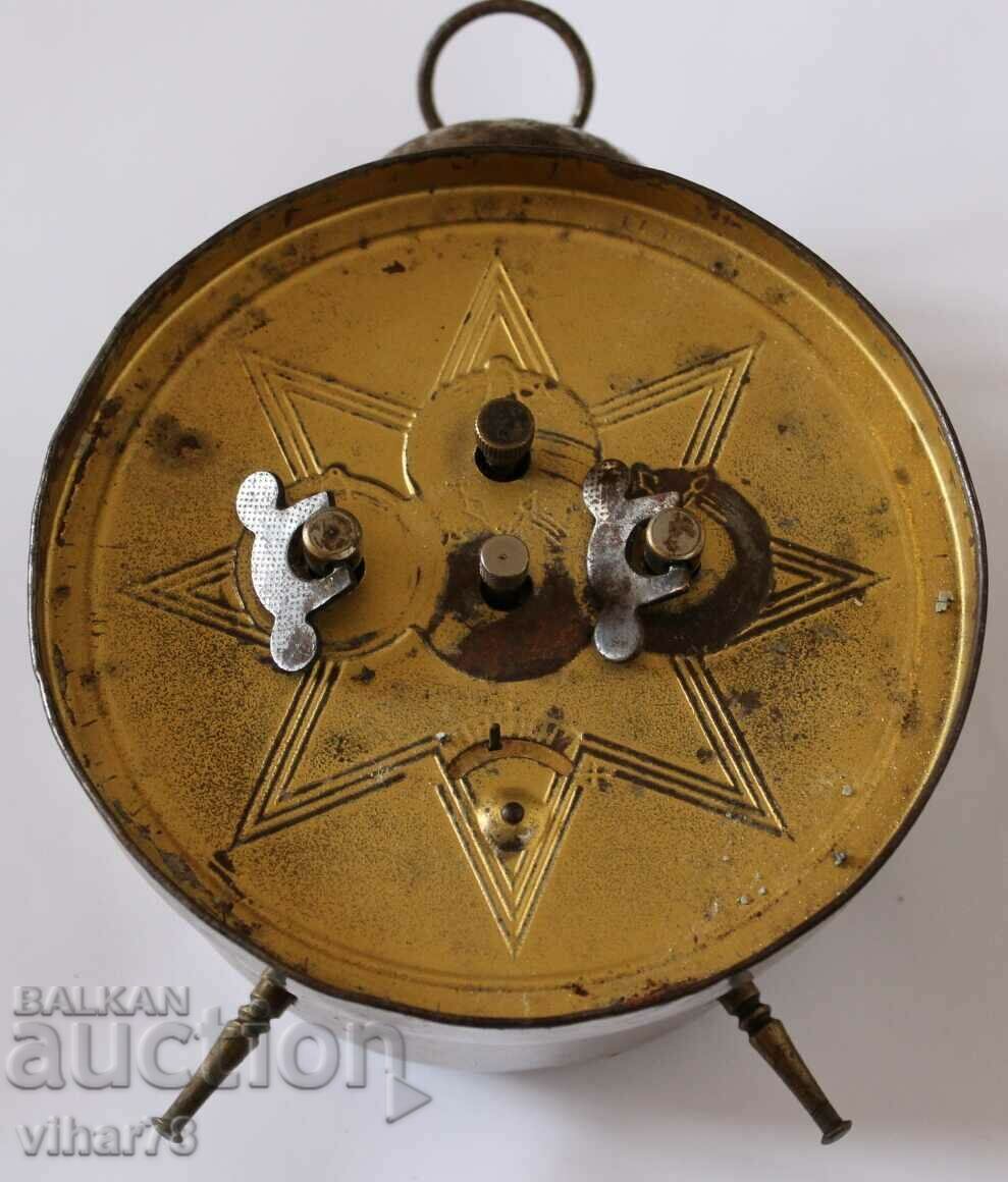 GERMAN ALARM CLOCK-JUNGHANS - 7 GERMAN ALARM CLOCK-JUNGHANS - 7