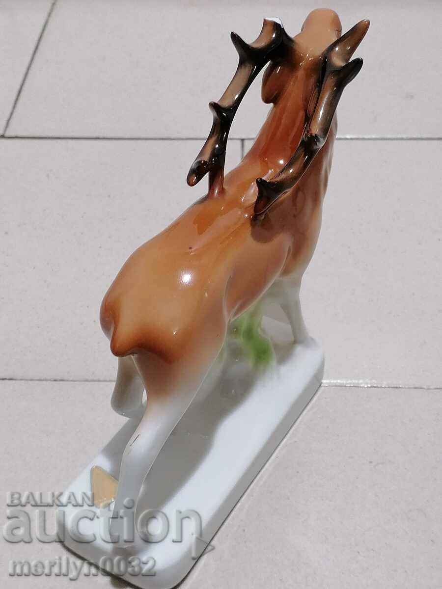 Delivery of Porcelain figure deer figurine porcelain
