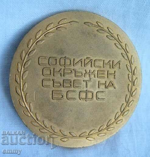 Delivery of BSFS Medal of Merit, Olympic-Sofia District Council Delivery of BSFS Medal of Merit, Olympic-Sofia District Council