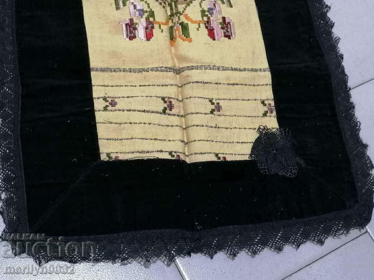 Old woven embroidered embroidered apron with tinsel wear sukman - 6 Old woven embroidered embroidered apron with tinsel wear sukman - 6