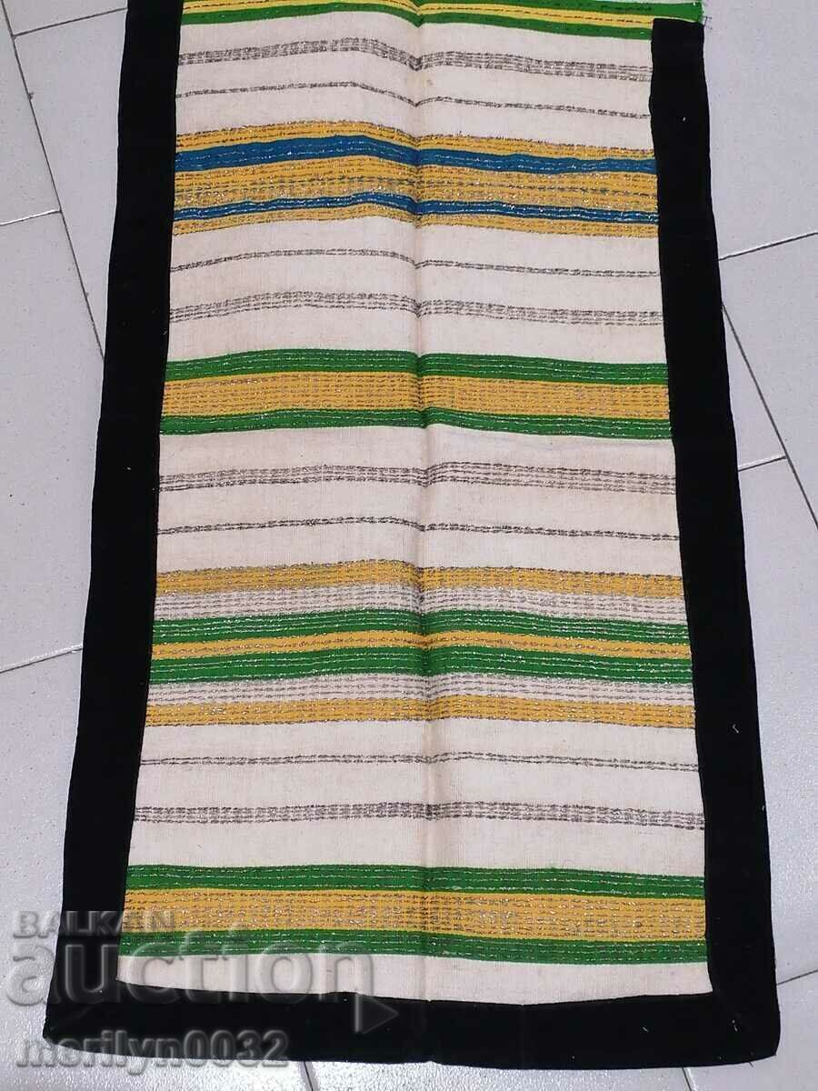 Vechi șorț brodat țesut brodat cu beteală purta sukman