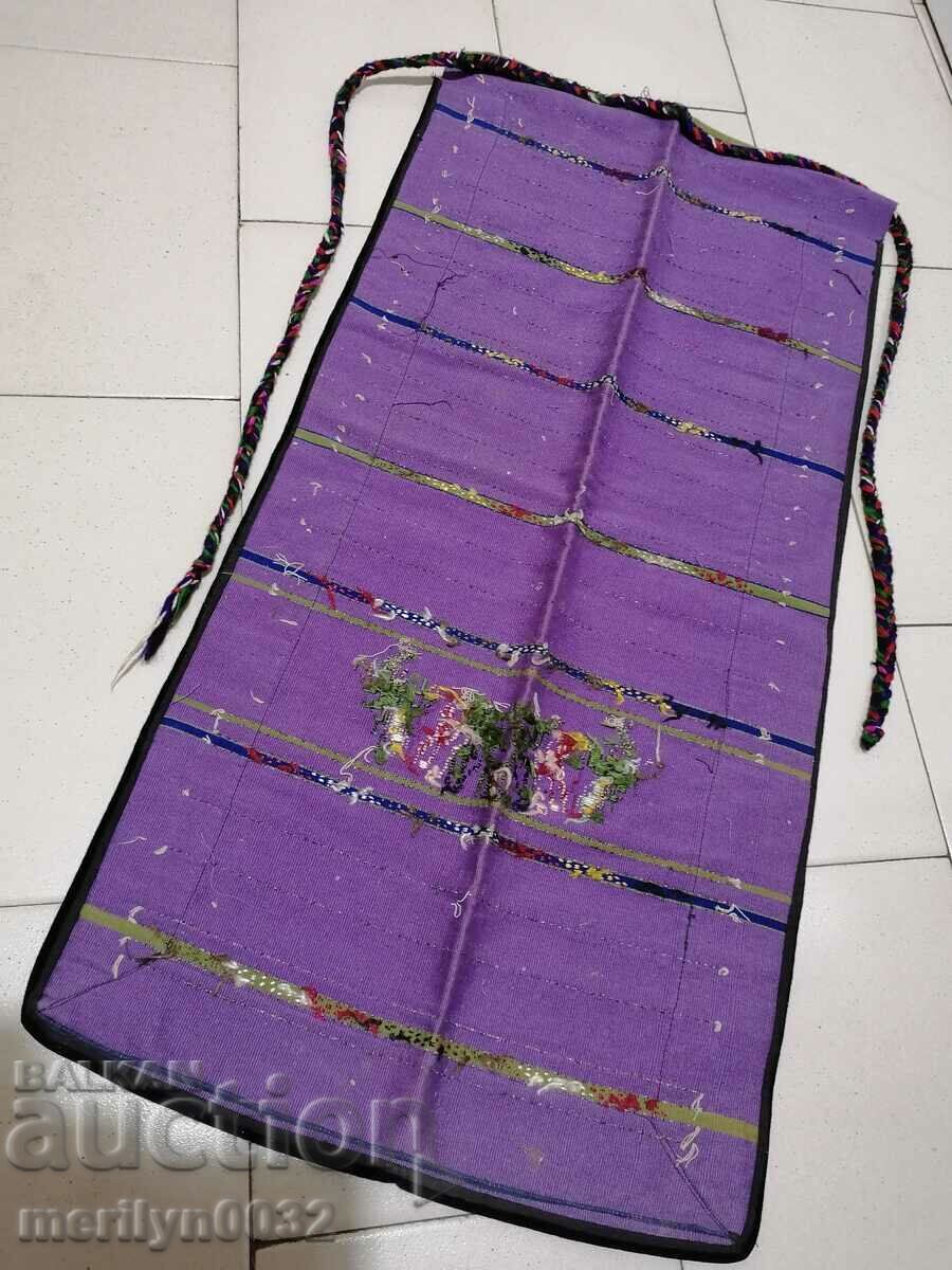 Old woven embroidered embroidered apron with tinsel wear sukman - 6 Old woven embroidered embroidered apron with tinsel wear sukman - 6