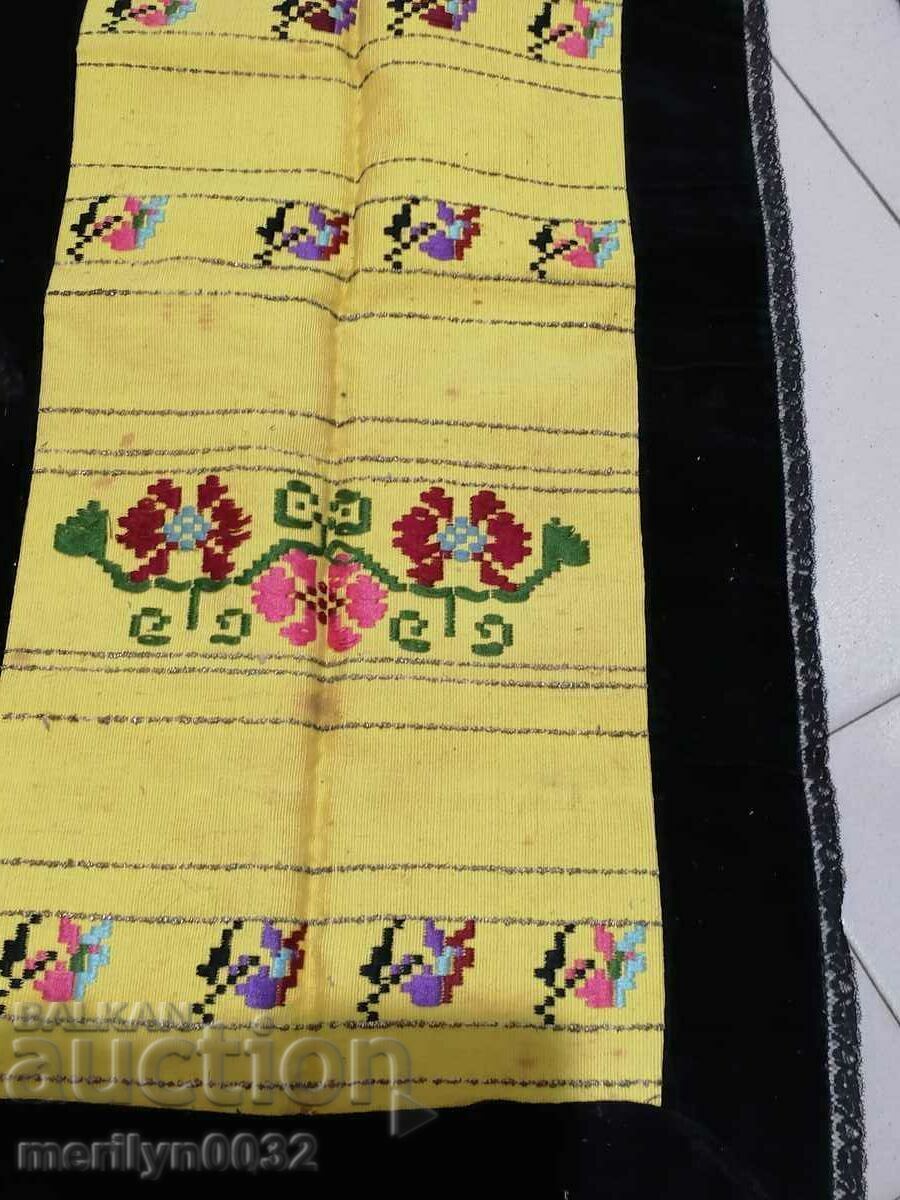 Old woven embroidered embroidered apron with tinsel wear sukman with price 95.00 BGN | € 48.57