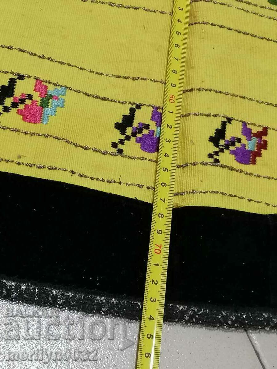 Old woven embroidered embroidered apron with tinsel wear sukman - 5