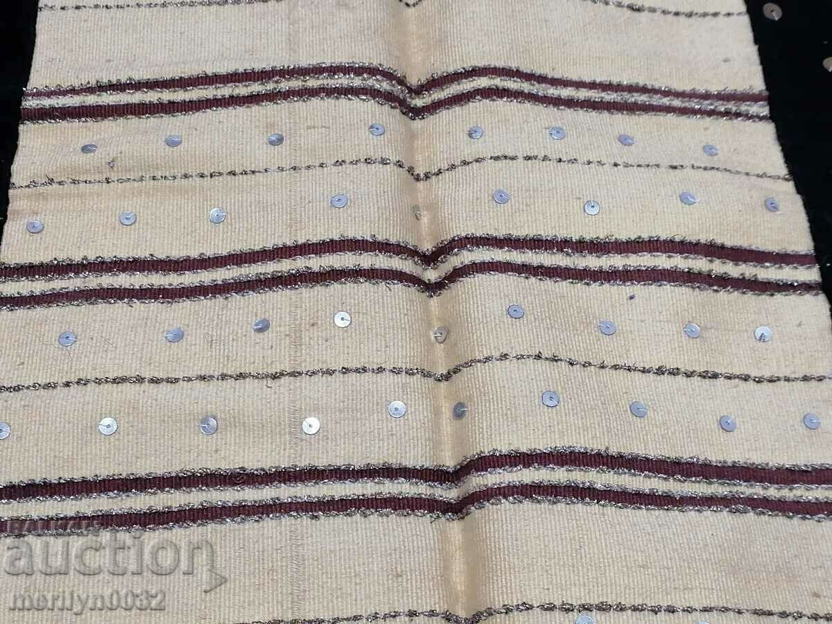 Old woven embroidered embroidered apron with tinsel wear sukman - 5