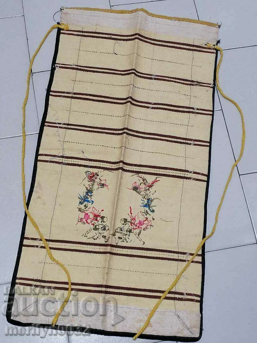 Old woven embroidered embroidered apron with tinsel wear sukman - 7