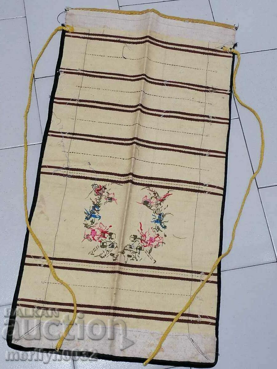 Old woven embroidered embroidered apron with tinsel wear sukman - 7