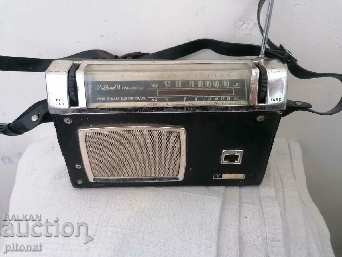 Tranzistor radio de colecție TOSHIBA 8TL-463R