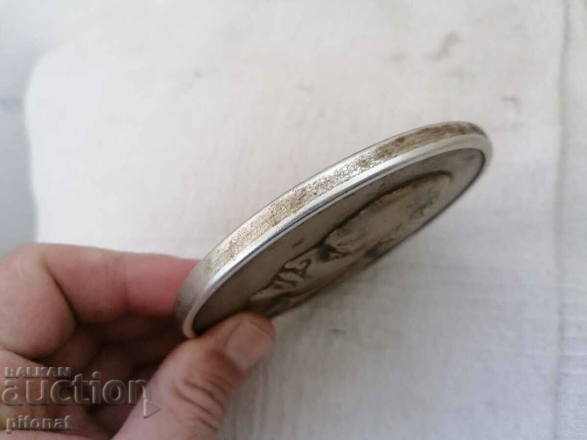 Metal plaque LENIN USSR - 6 Metal plaque LENIN USSR - 6