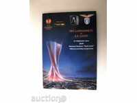 Football program Ludogorec - Lazio 2014 Europa League