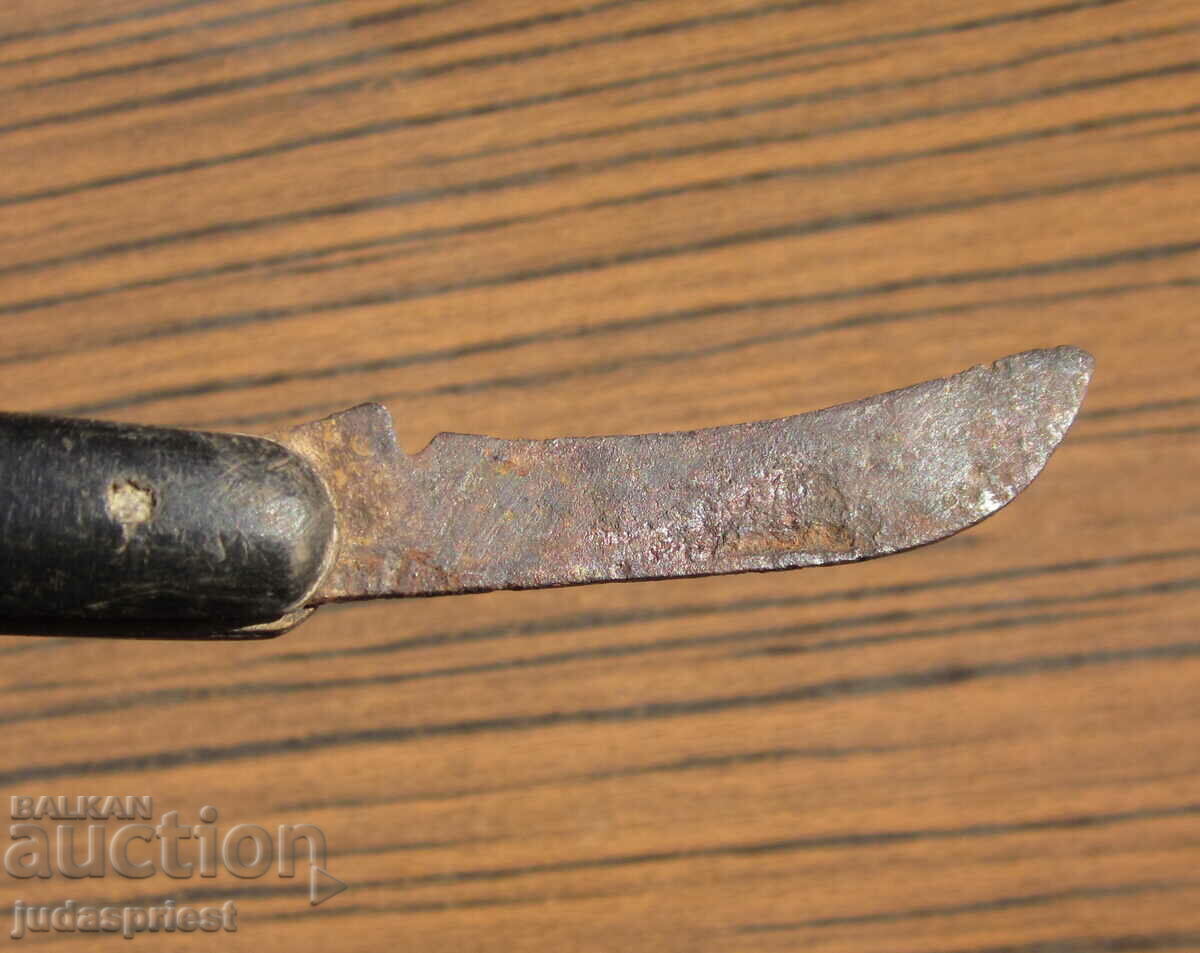 Bulgarian Revival shepherd's pocket knife bone handle - 5 Bulgarian Revival shepherd's pocket knife bone handle - 5