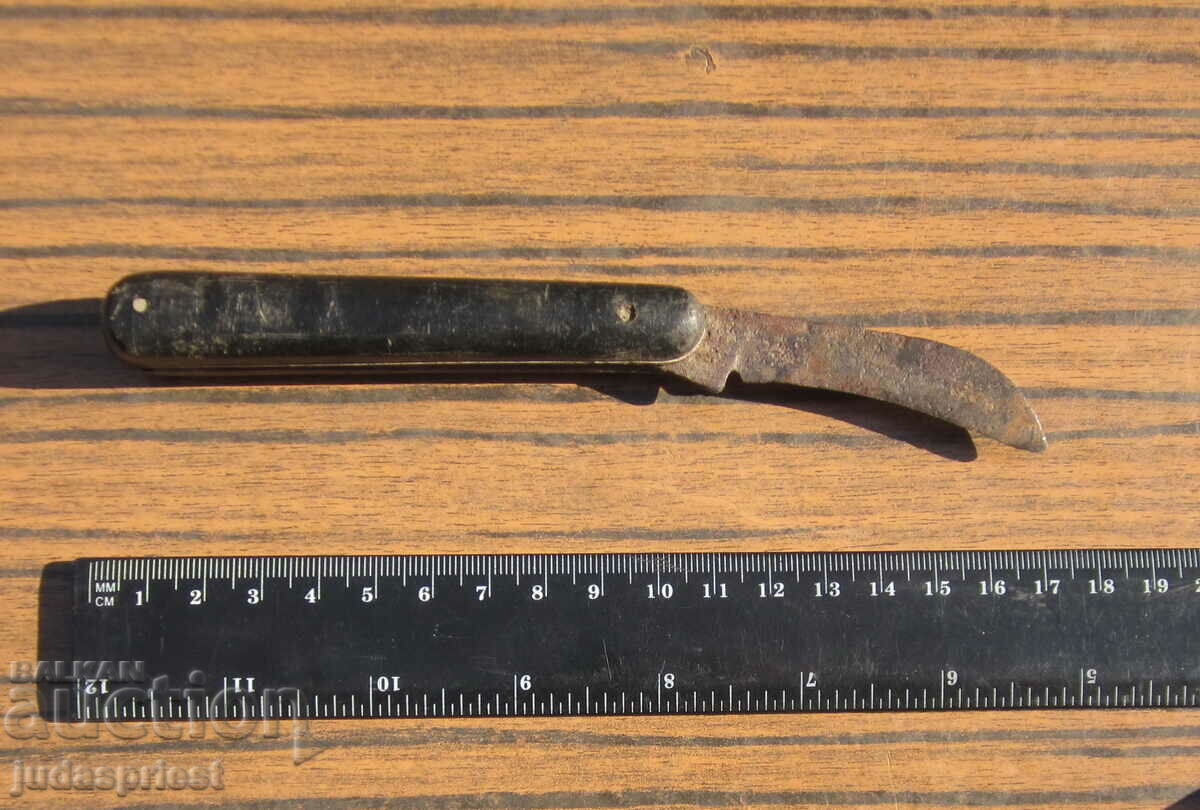 Bulgarian Revival shepherd's pocket knife bone handle - 6 Bulgarian Revival shepherd's pocket knife bone handle - 6