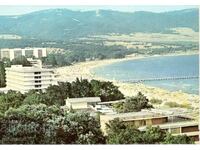 Παλιά καρτ ποστάλ - Sunny Beach, γενική άποψη