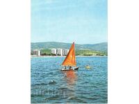 Παλιά καρτ ποστάλ - Sunny Beach, ιστιοπλοϊκά
