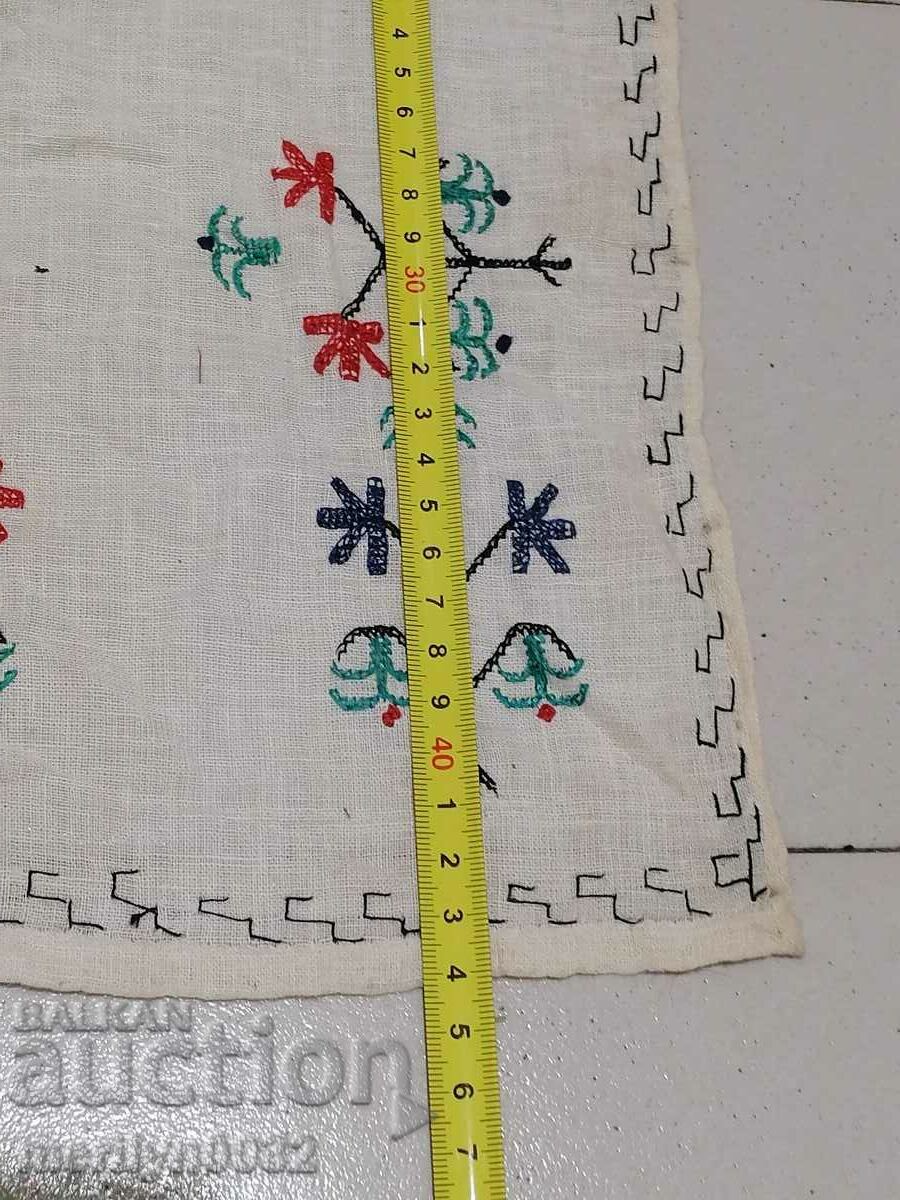 Livrarea Vechi țesute manual pânză broderie lizieră