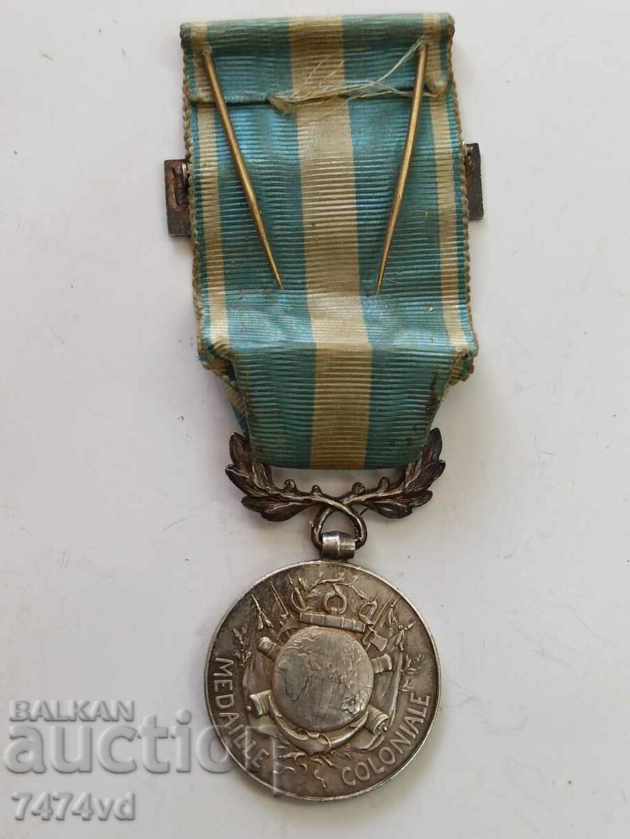 Auction Silver French colonial order, preserved species Auction Silver French colonial order, preserved species