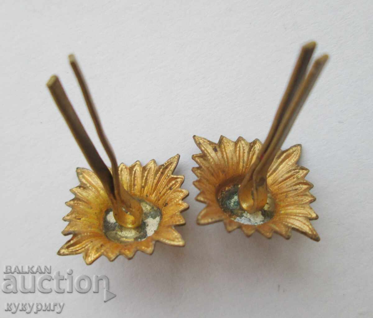 Old Royal epaulets set of military uniforms unused - 6 Old Royal epaulets set of military uniforms unused - 6