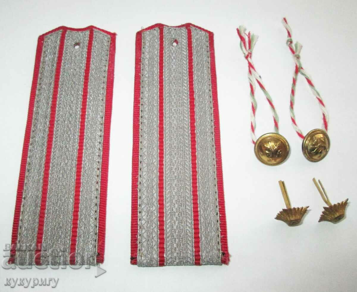 Old Royal epaulets set of military uniforms unused - 7 Old Royal epaulets set of military uniforms unused - 7