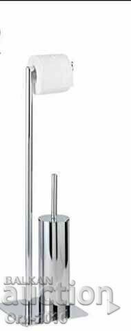 Toilet roll holder and closed set of toilet brushes - 6