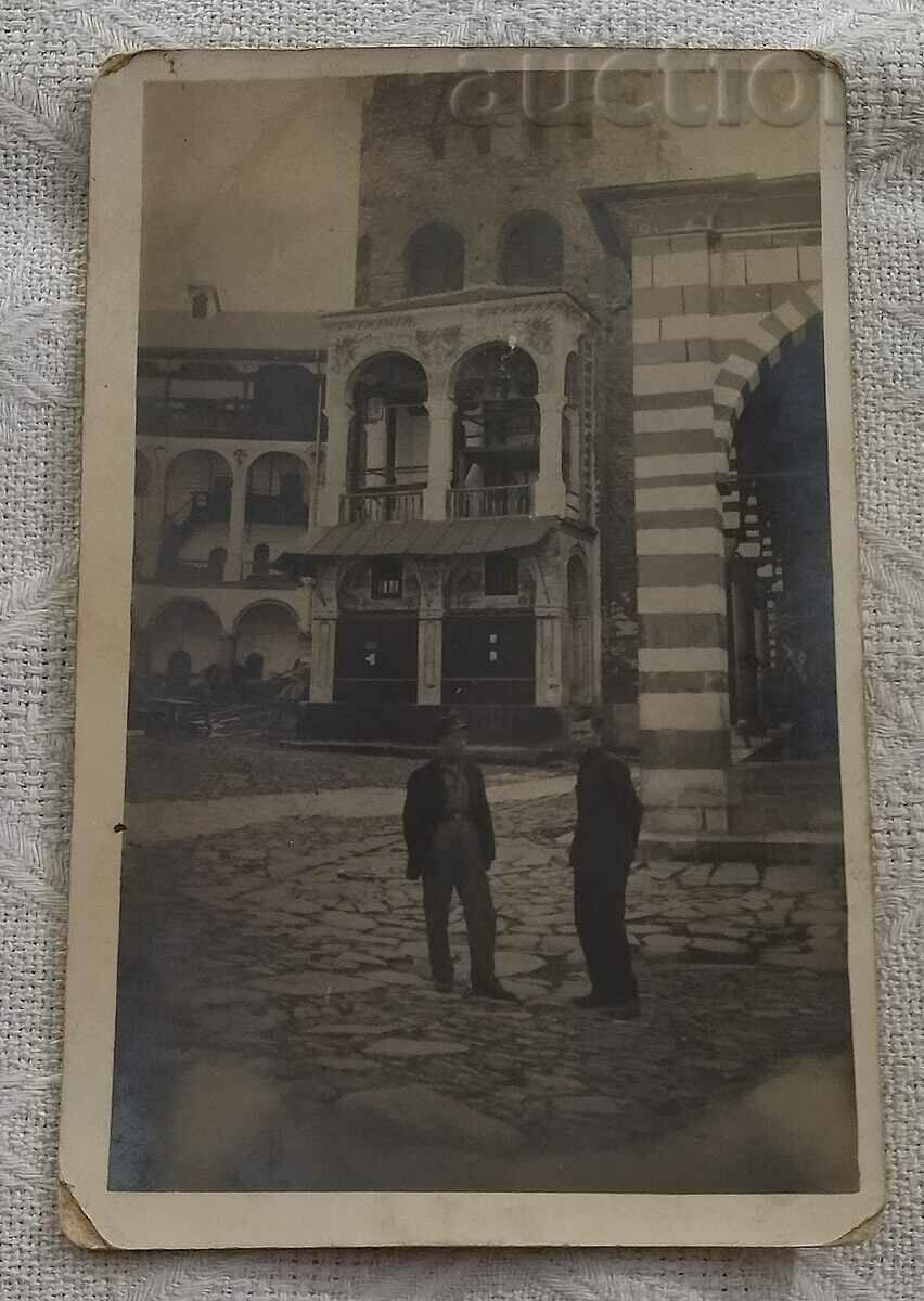MĂNĂSTIREA RILA TURNUL HRELYOVA BISERICA FOTO 1930