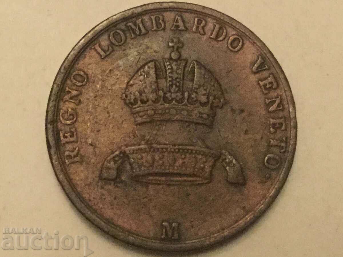 Italy Lombardy and Venice 5 centimes 1849 rare coin copper with price 39.00 BGN | € 19.94 Italy Lombardy and Venice 5 centimes 1849 rare coin copper with price 39.00 BGN | € 19.94