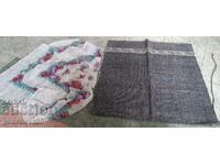 Authentic woven apron and headscarf 110cm