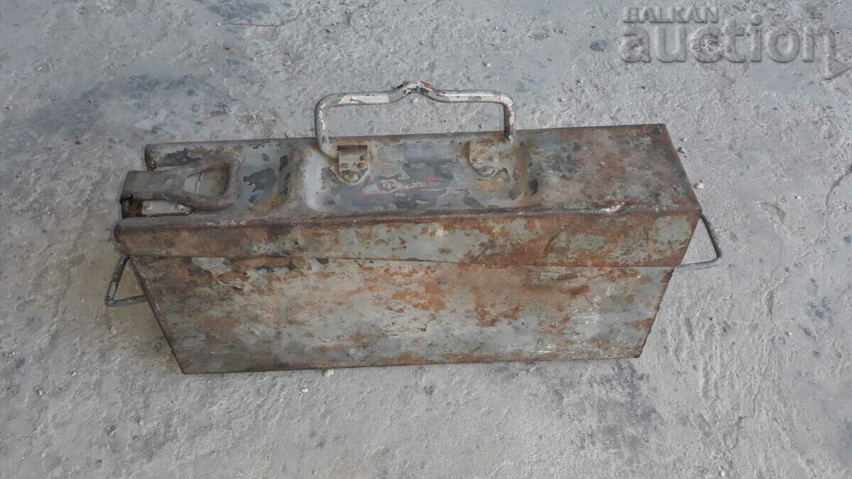 Немско армейско сандъче кутия лента мг 34 Вермахт WWII