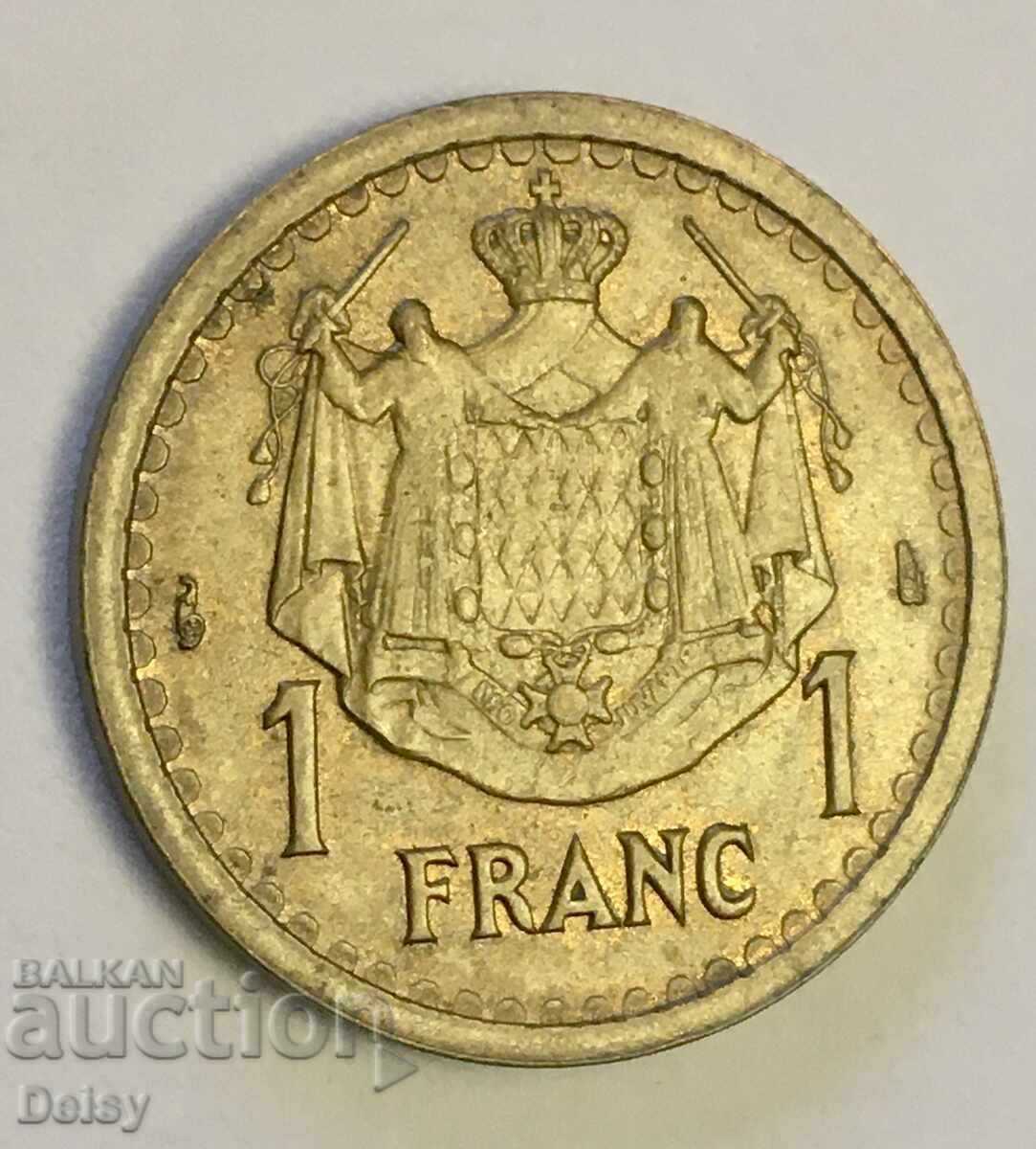 Μονακό 1 φράγκο 1945