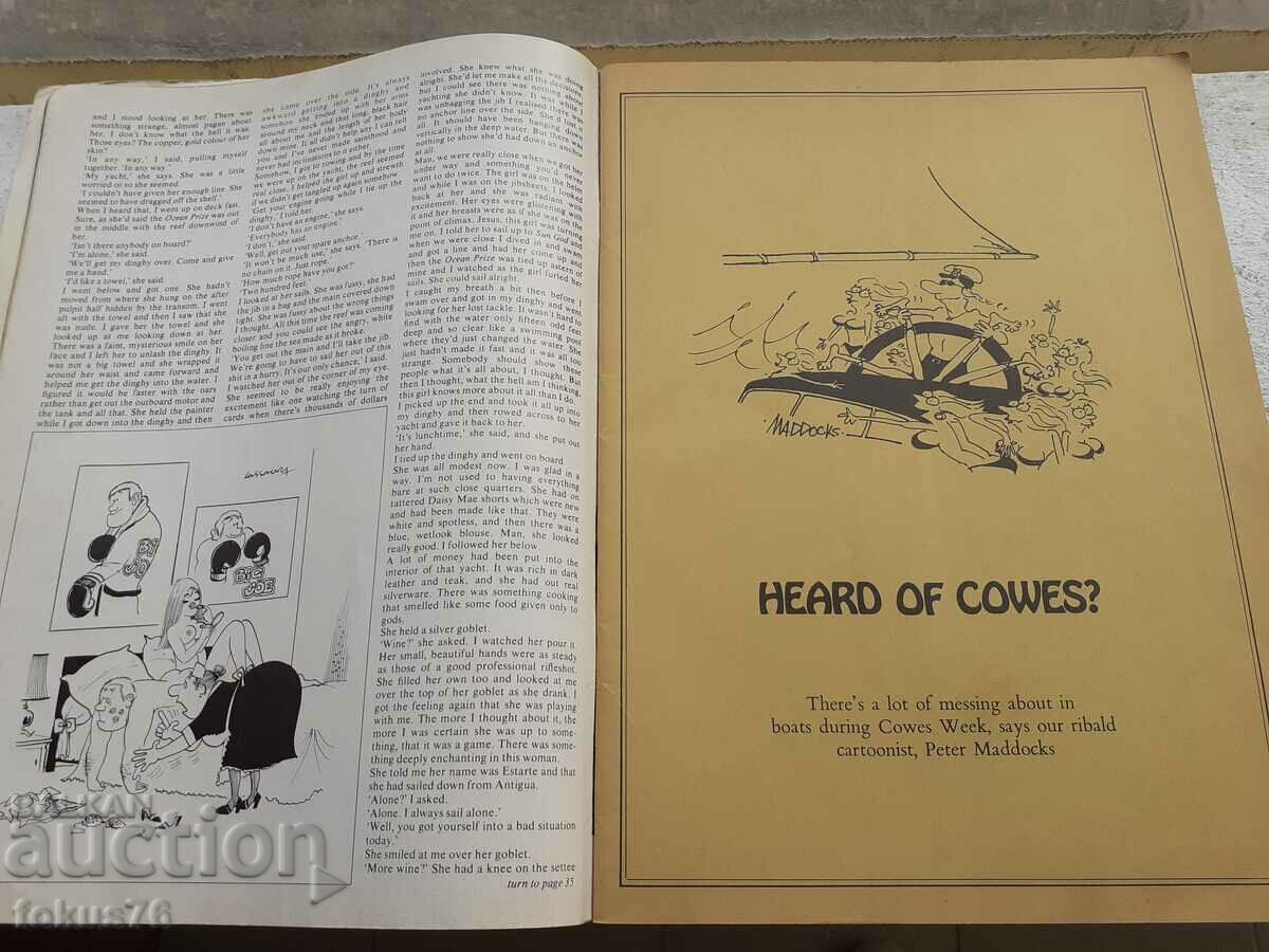 Auction  Old erotic magazine Mayfair