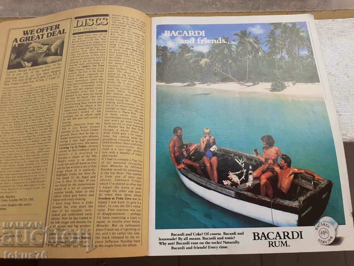 Delivery of Old erotic magazine Mayfair