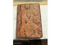 Old snakeskin wallet