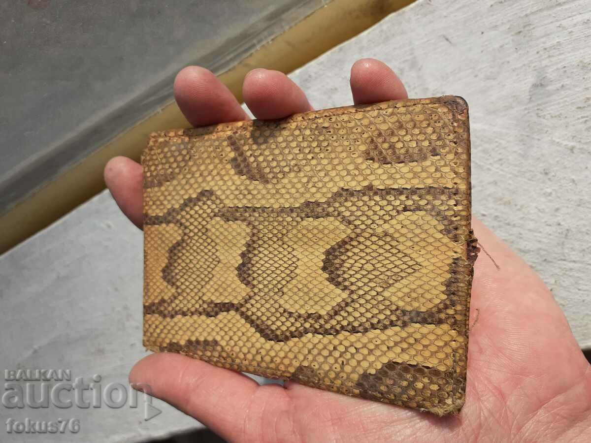 Old snakeskin wallet - 6 Old snakeskin wallet - 6