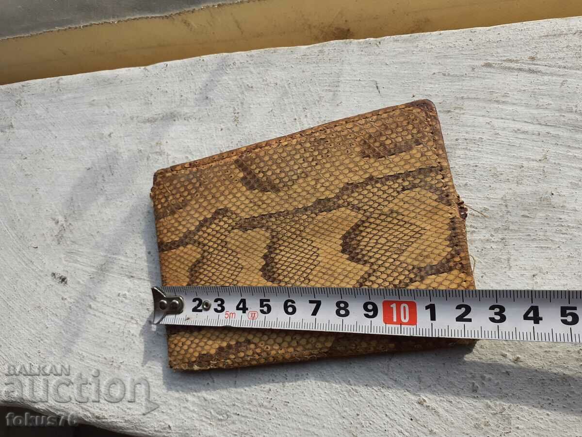 Old snakeskin wallet - 7 Old snakeskin wallet - 7