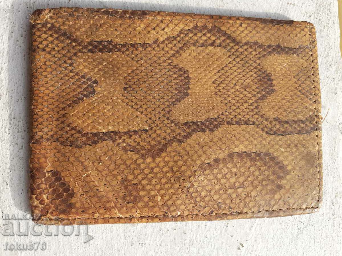 Old snakeskin wallet Old snakeskin wallet