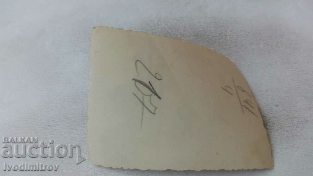 Photo of man in swimsuit on bench with price 1.65 BGN | € 0.84 Photo of man in swimsuit on bench with price 1.65 BGN | € 0.84