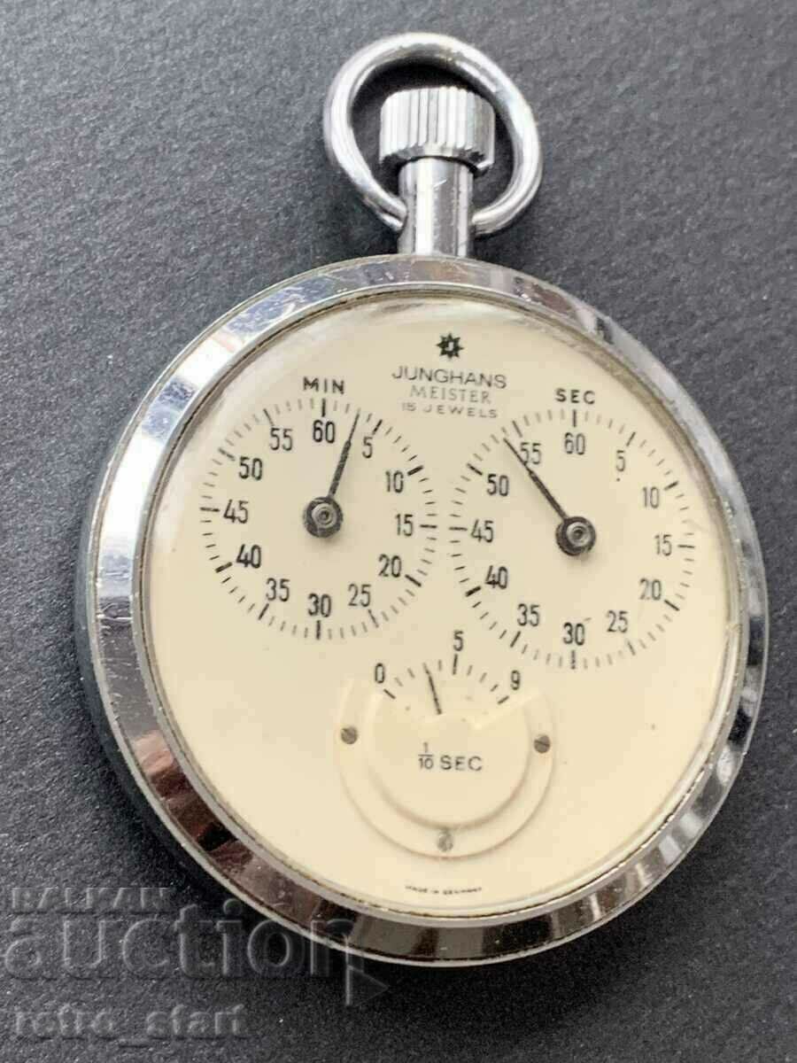 Stopwatch Junghans MEISTER 15 jevels - 6 Stopwatch Junghans MEISTER 15 jevels - 6