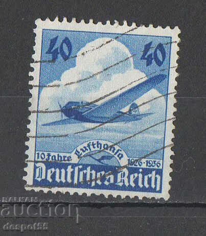 1936. Германия Райх. Въздушна поща. 10 г. Lufthansa