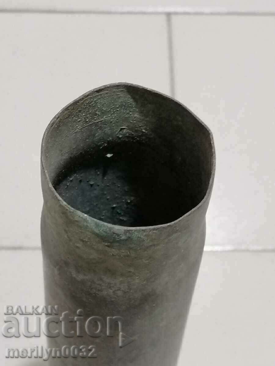 Delivery of German cartridge case 45 mm projectile World War II WW2 1937 Delivery of German cartridge case 45 mm projectile World War II WW2 1937