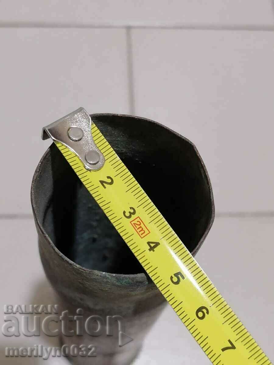 German cartridge case 45 mm projectile World War II WW2 1937 - 6 German cartridge case 45 mm projectile World War II WW2 1937 - 6