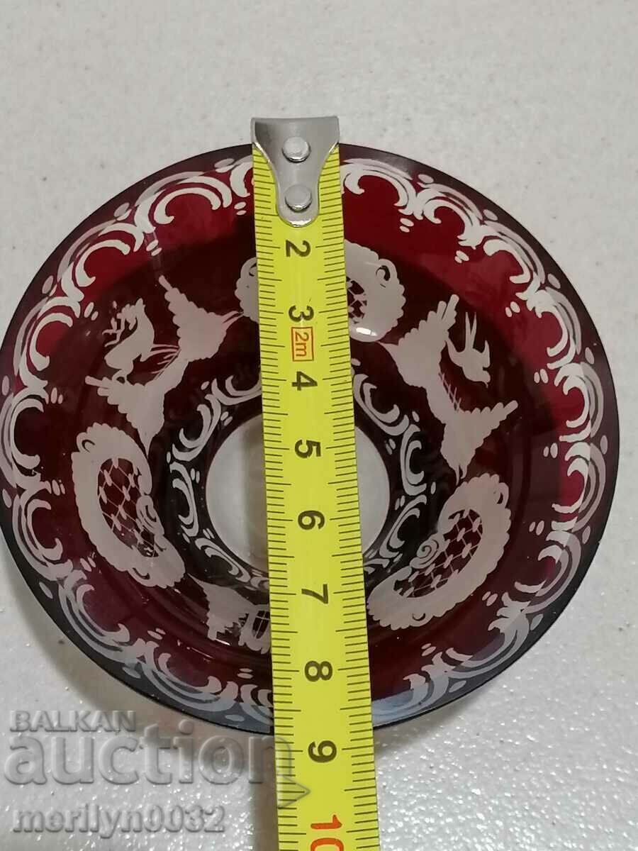 Bohemian crystal, crystal bowl of chocolates - 5 Bohemian crystal, crystal bowl of chocolates - 5