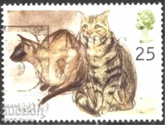 Brand Fauna Cats 1995 from Great Britain