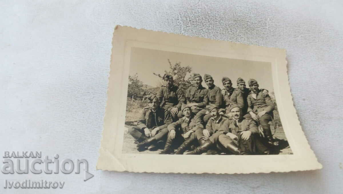 Снимка Група войници