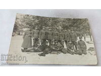 Photo Group of soldiers in the snow