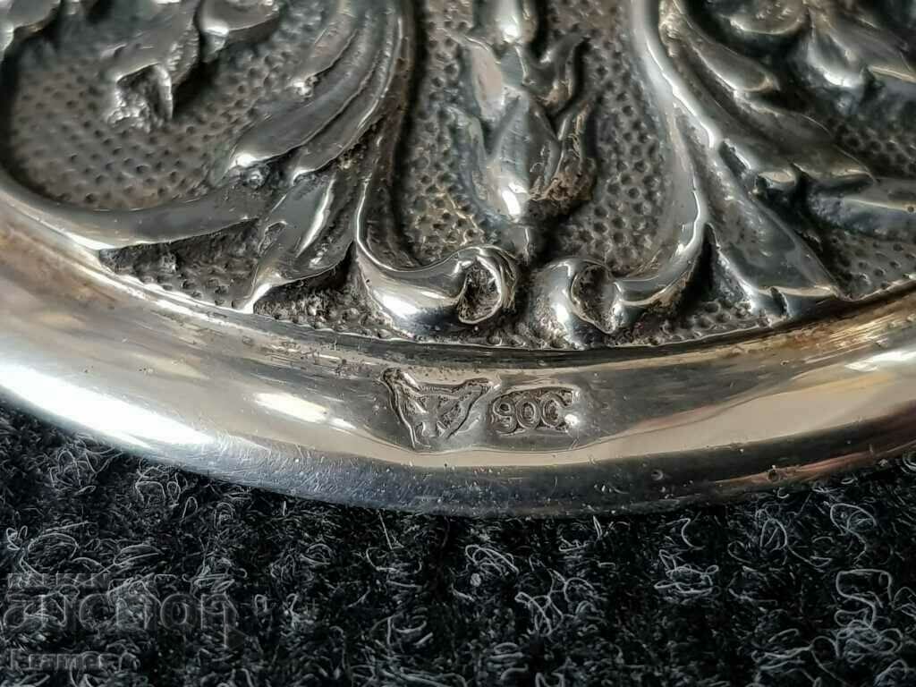 BEAUTIFUL Silver glasses with gilding for wine and champagne 19th century - 6