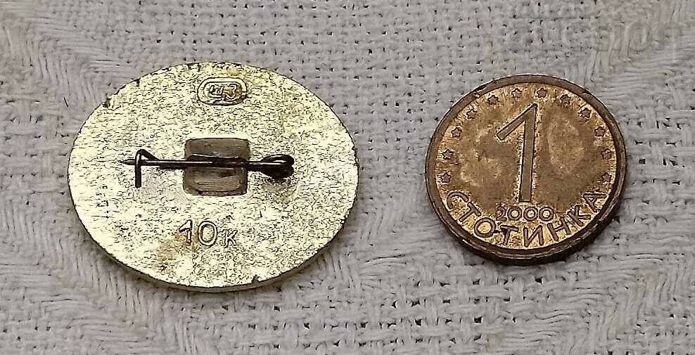 Tchaikovsky HOUSE-MUSEUM WEDGE RUSSIA MUSIC BADGE with price 1.00 BGN | € 0.51