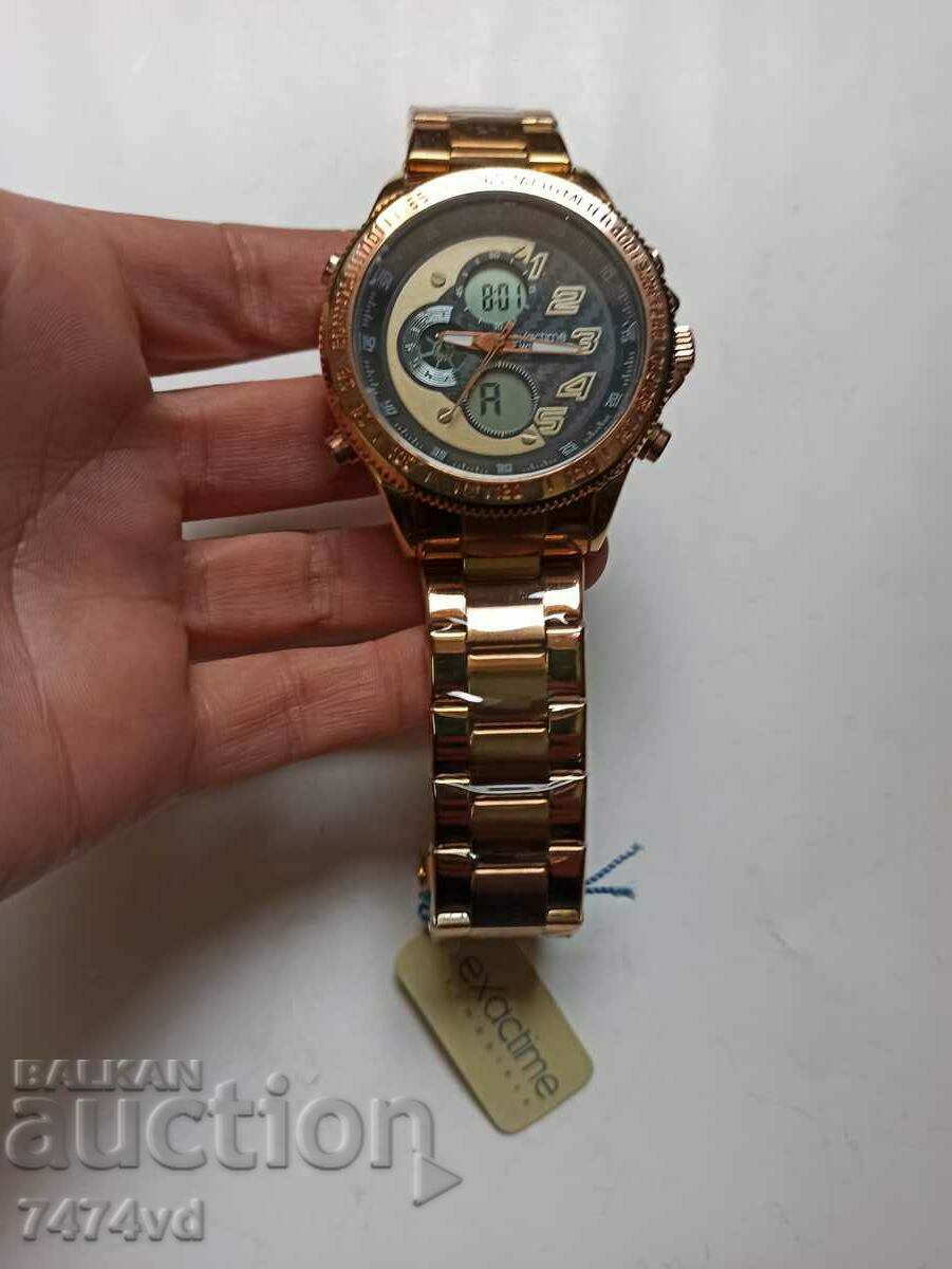 Мъжки часовник Exactime Design Italy 2976-3atm